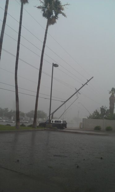 Images from the storm Friday, July 26, 2013